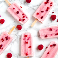 icecream with berries